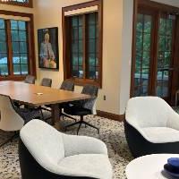 Emeritus Lubbers Study - Boardroom table for 8 guests